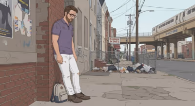 Homeless in Camden, NJ